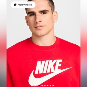 NWT Nike Sweatshirt Green Men’s Large